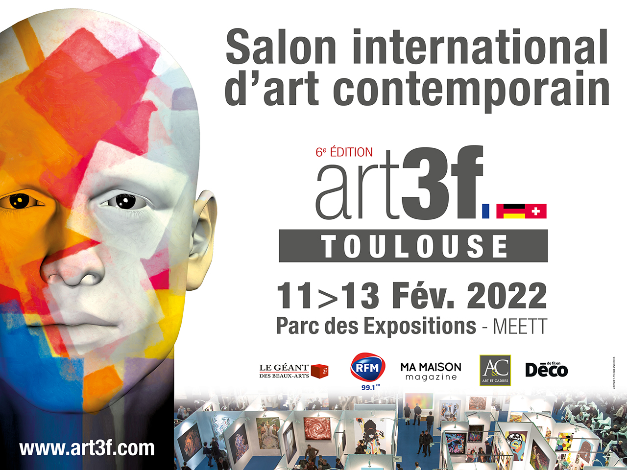 Le salon art3F revient sur Toulouse !